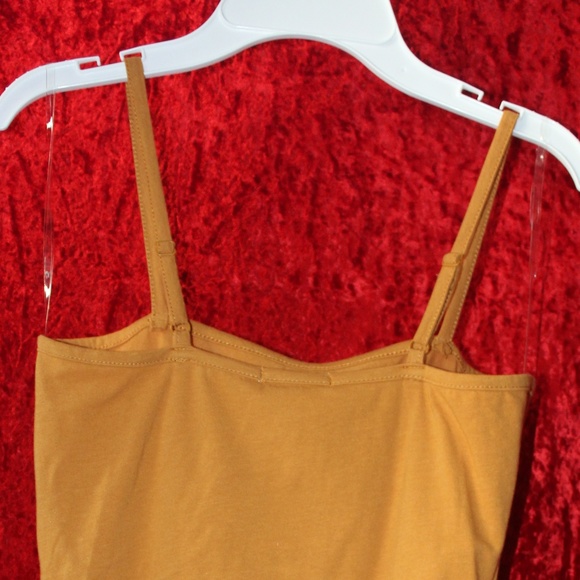 Mustard Tank Top Body Suit - Picture 4 of 8